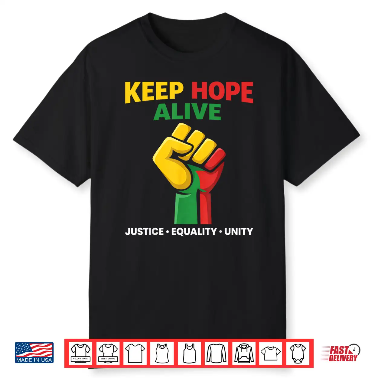 Inspirational Keep Hope Alive Heritage Pride Shirt Inspirational Keep Hope Alive Heritage Pride Shirt