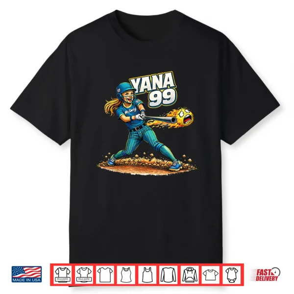 Moswag Yana #99 Softball Support 2 Shirt
