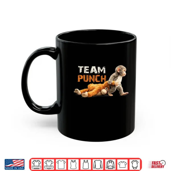 Mug Baby Monkey Punch Team Punch Cute Animal Lover Shirt