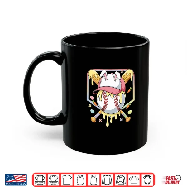 Bunny Baseball Hat With Ice Cream Easter Day Premium Tri Blend Shirt 3 Mug Bunny Baseball Hat With Ice Cream Easter Day Premium Tri Blend Shirt