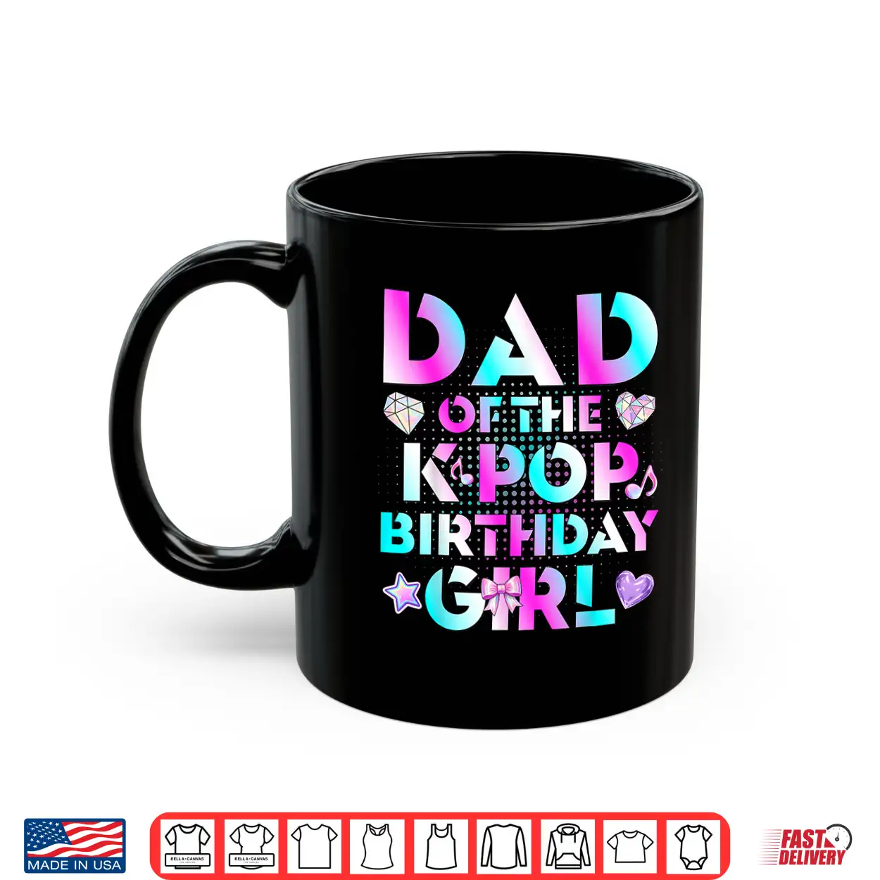 Dad Of The K Pop Birthday Girls Korean Music Lovers Shirt Dad Of The K Pop Birthday Girls Korean Music Lovers Shirt