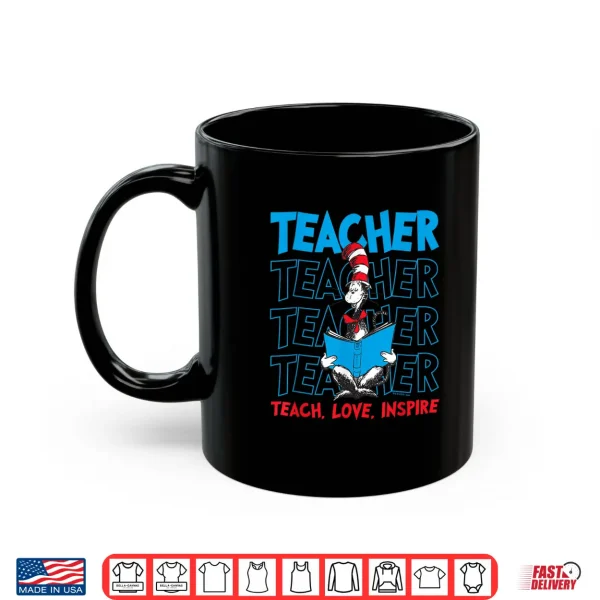 Dr Seuss Cat In The Hat Teacher Professional Graphic Shirt 3 Mug Dr Seuss Cat In The Hat Teacher Professional Graphic Shirt
