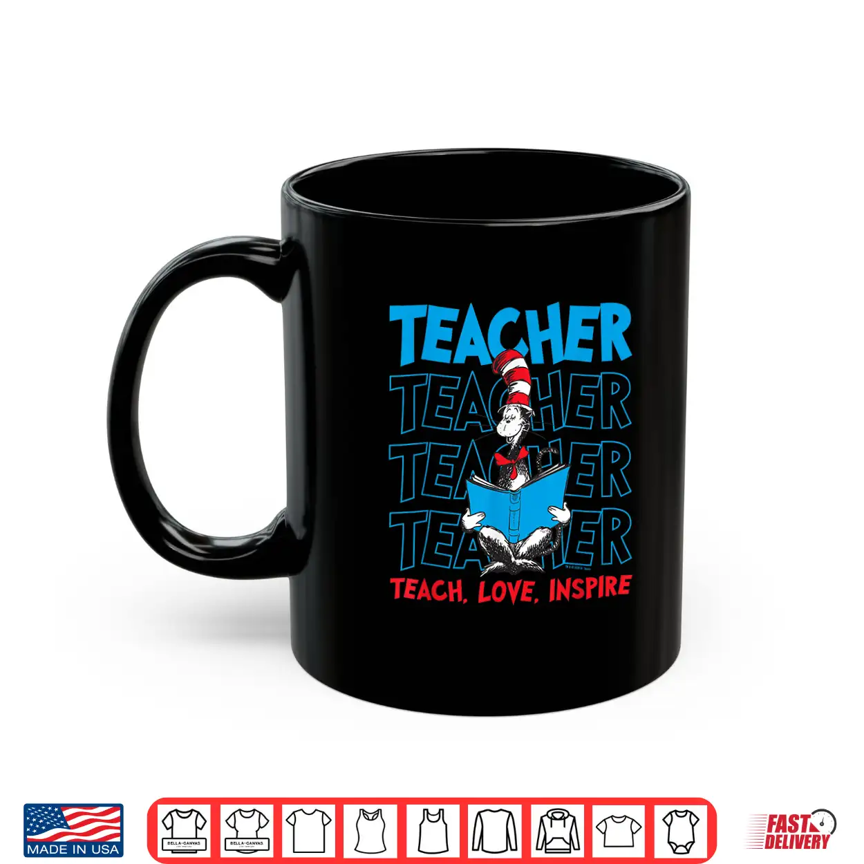Dr Seuss Cat In The Hat Teacher Professional Graphic Shirt Dr Seuss Cat In The Hat Teacher Professional Graphic Shirt