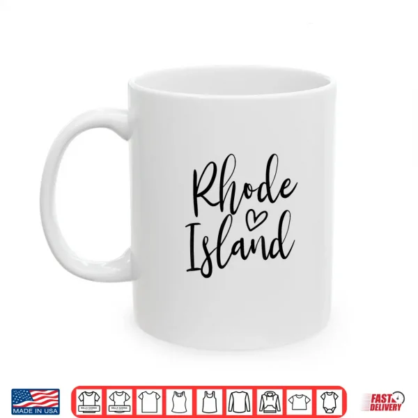 Mug Rhode Island Heart WomenS Love Rhode Island Shirt