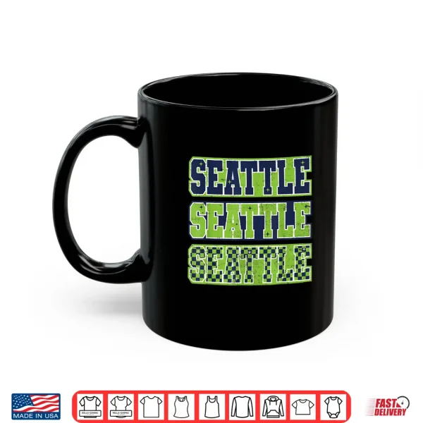Seattle Classic Vintage Green Shirt 3 Mug Seattle Classic Vintage Green Shirt