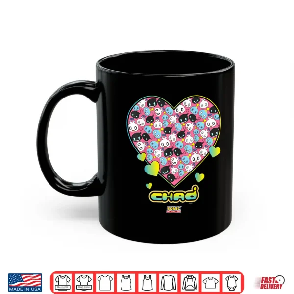 Mug Sonic The Hedgehog Sweet Chao ValentineS Day Shirt
