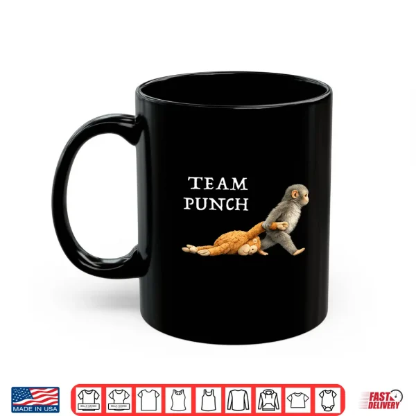 Team Punch Viral Internet Meme Character Graphic Shirt 3 Mug Team Punch Viral Internet Meme Character Graphic Shirt