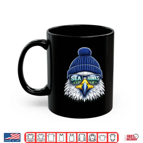 Mug Vintage Sea Hawk Bird Men Women Kids Youth Boys Girls Shirt