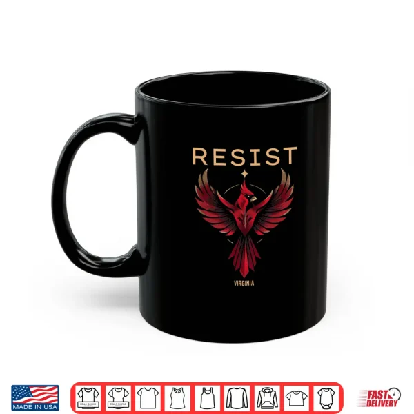 Virginia Resist 2026 Symbol Of Rebel Alliance Red Cardinal Shirt 3 Mug Virginia Resist 2026 Symbol Of Rebel Alliance Red Cardinal Shirt