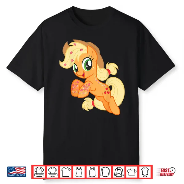 My Little Pony Friendship Is Magic Applejack Jumping Prance Shirt