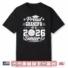 Proud Grandpa Of A Twenty Twenty Six Baseball Graduate Shirt