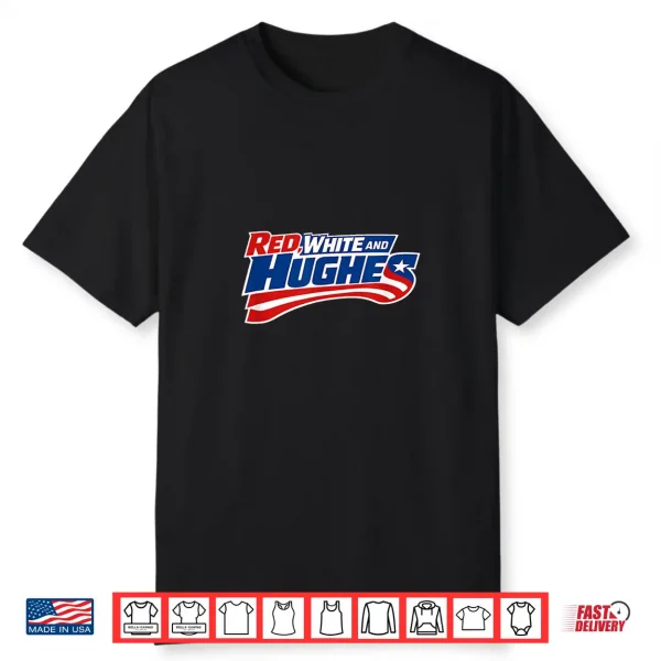 Red White And Hughes Victory Performance Graphic Shirt