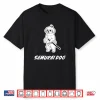 Samurai Maltese Katana Warrior Dog Artistic Shirt
