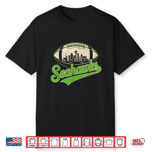 Sea Hawks Name Retro Vintage Gift For Men Women Boy Girl Shirt