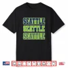 Seattle Classic Vintage Green Shirt