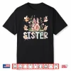 Sister Fairy Magical Floral Birthday Girl Fairytale Family Shirt