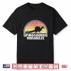 Spinosaurus Mirabilis Retro Dinosaur Distressed Graphic Shirt