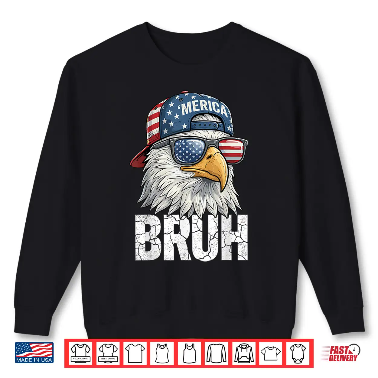 Bruh Merica Bald Eagle Fourth Of July Usa Freedom Shirt Bruh Merica Bald Eagle Fourth Of July Usa Freedom Shirt