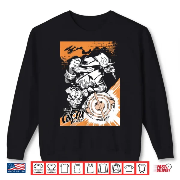 Sweatshirt Chaotix Casefiles Main Art Iconic Character Graphic Shirt