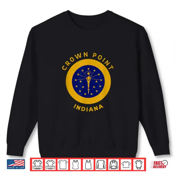 Sweatshirt Crown Point State Park Indiana In Bullseye Trip Souvenir Shirt