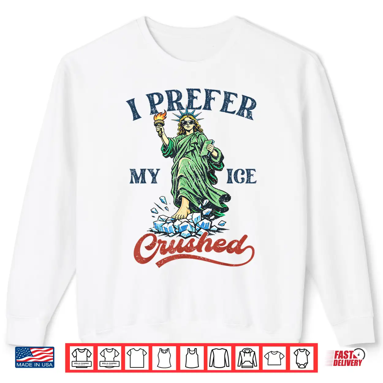 Funny Retro I Like My Ice Crushed Resist Ice Chinga La Migra Shirt Funny Retro I Like My Ice Crushed Resist Ice Chinga La Migra Shirt