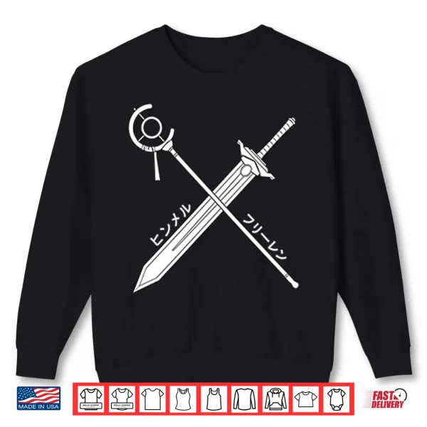 Sweatshirt Himmel X Frieren Sword And Staff Shirt