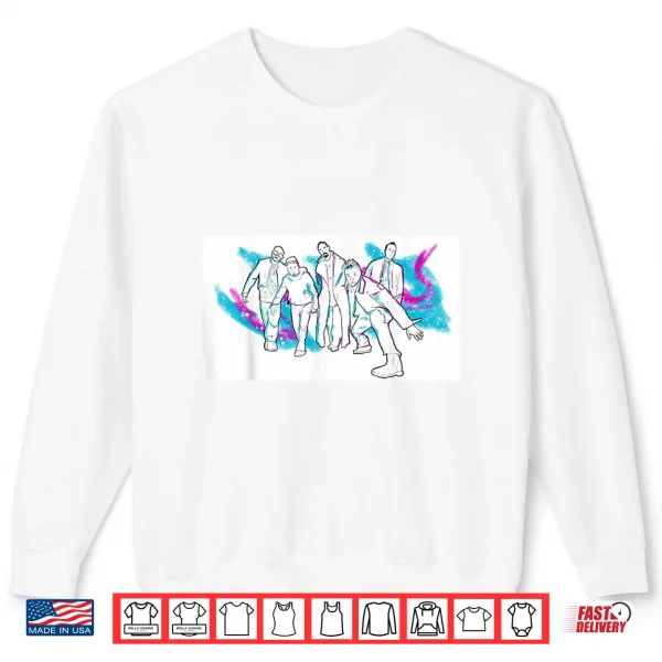 Sweatshirt Insert 90S Boy Band Here Shirt