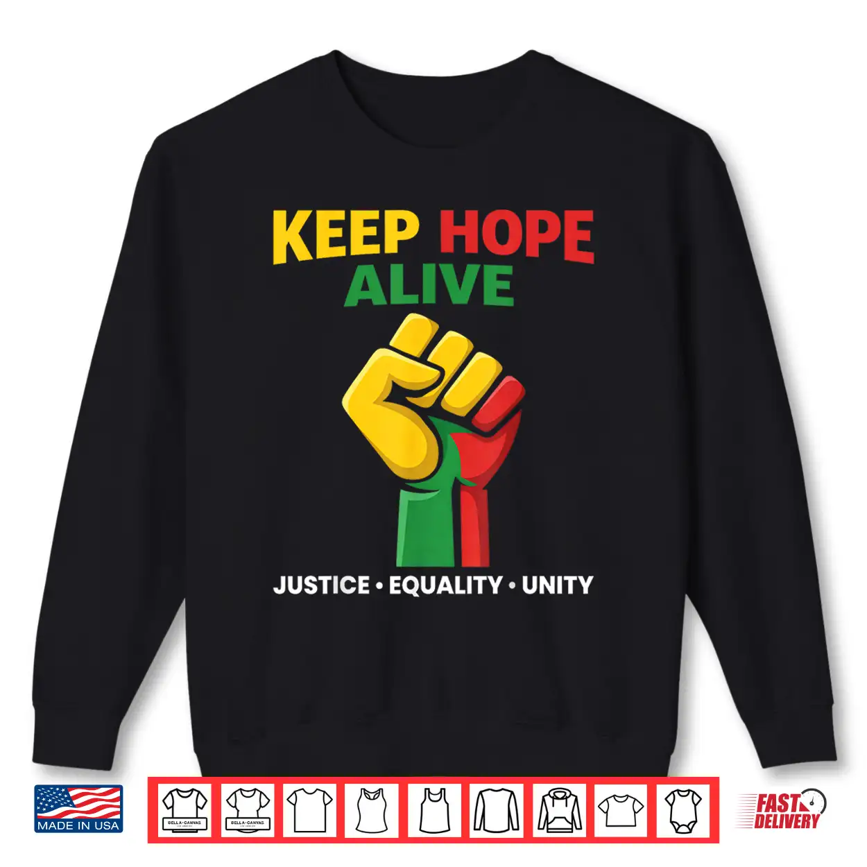 Inspirational Keep Hope Alive Heritage Pride Shirt Inspirational Keep Hope Alive Heritage Pride Shirt