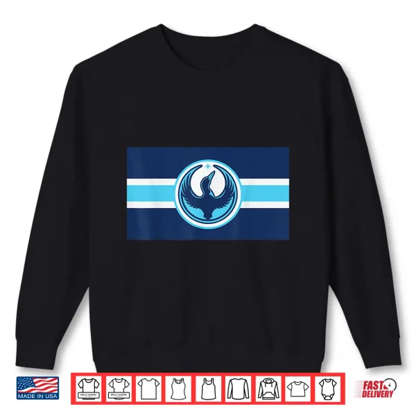 Sweatshirt Minnesota Rebel Loon Alliance Flag Symbol Mn Flag Shirt