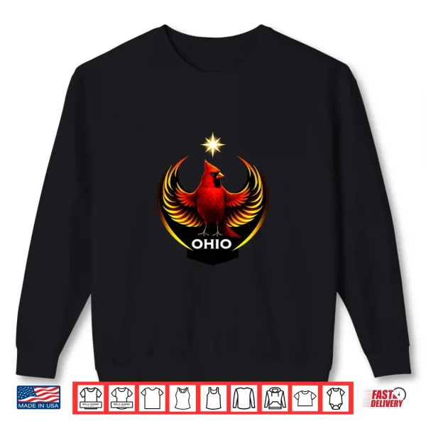 Ohio Resistance Northern Cardinal State Bird Pride Protest Premium Tri Blend Shirt 2 Sweatshirt Ohio Resistance Northern Cardinal State Bird Pride Protest Premium Tri Blend Shirt