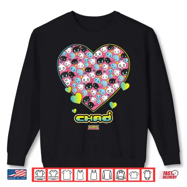 Sweatshirt Sonic The Hedgehog Sweet Chao ValentineS Day Shirt