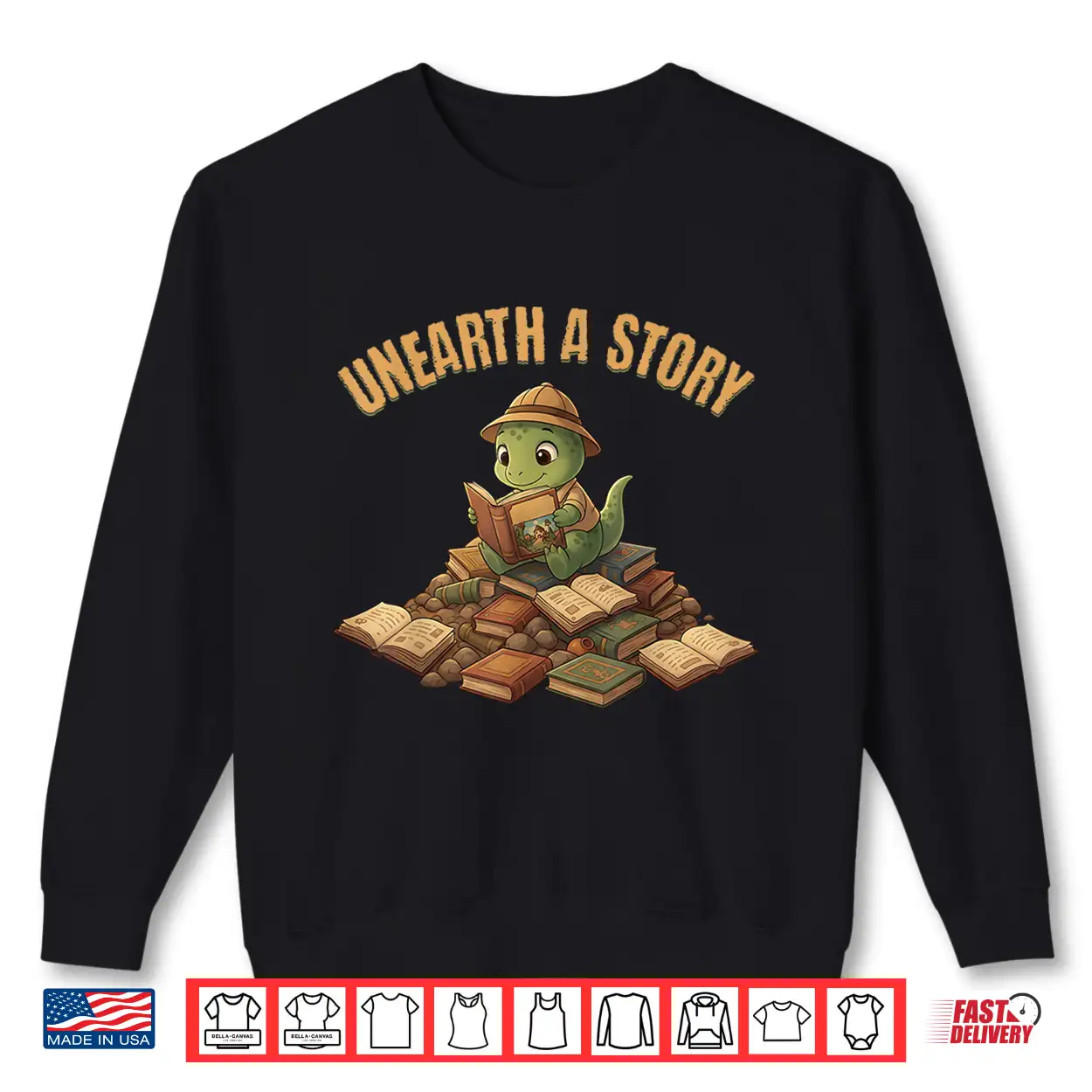 Unearth A Story Dinosaur Reading Books Summer 2026 Shirt Unearth A Story Dinosaur Reading Books Summer 2026 Shirt