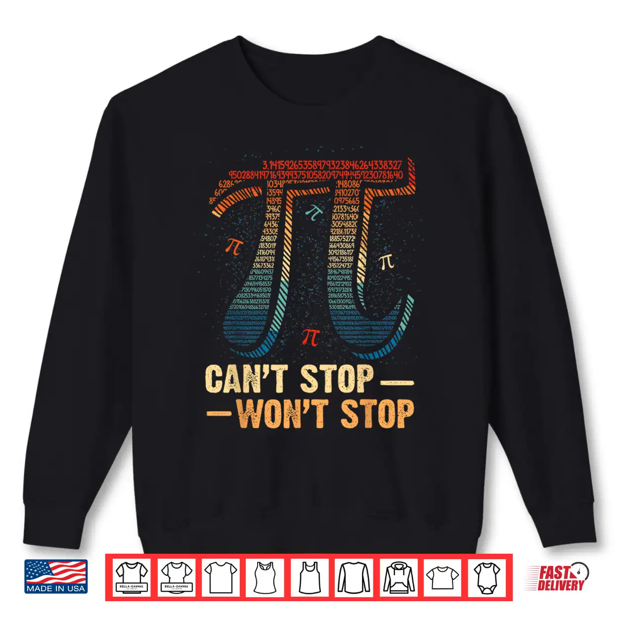 Vintage Can’T Stop Pi Won’T Stop Math Pi Day Funny Maths Shirt Vintage Can’T Stop Pi Won’T Stop Math Pi Day Funny Maths Shirt