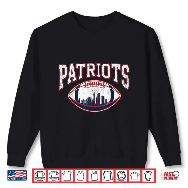 Sweatshirt Vintage Patriot Design Men Women Kids Shirt
