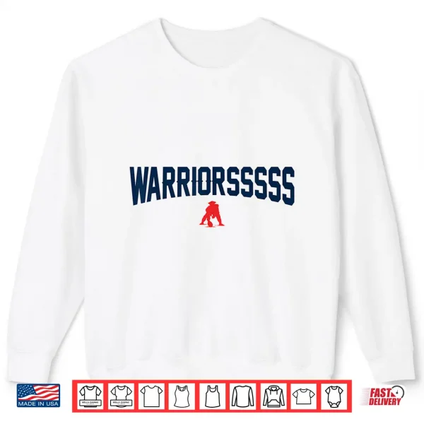 Sweatshirt Warriors Ne Patriot Shirt Men Women Shirt