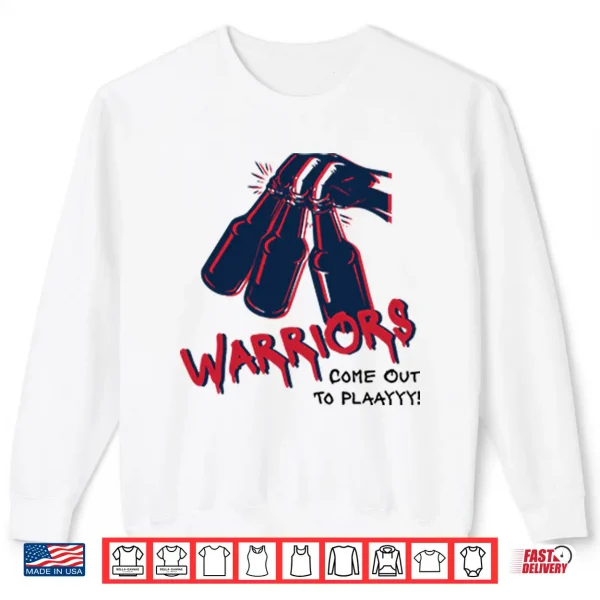Sweatshirt Warriors Patriots Come Out To Play Shirt