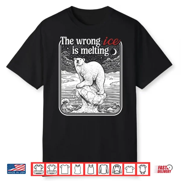 The Wrong Ice Is Melting Shirt