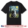 Van Gogh Starry Night Cat Shirt