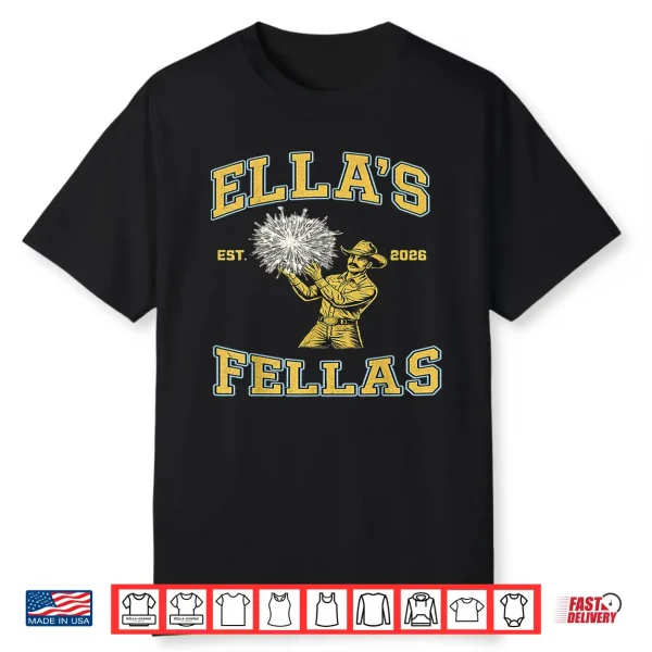 Vintage Fellas Ellas Classic Matching Squad Aesthetic Shirt