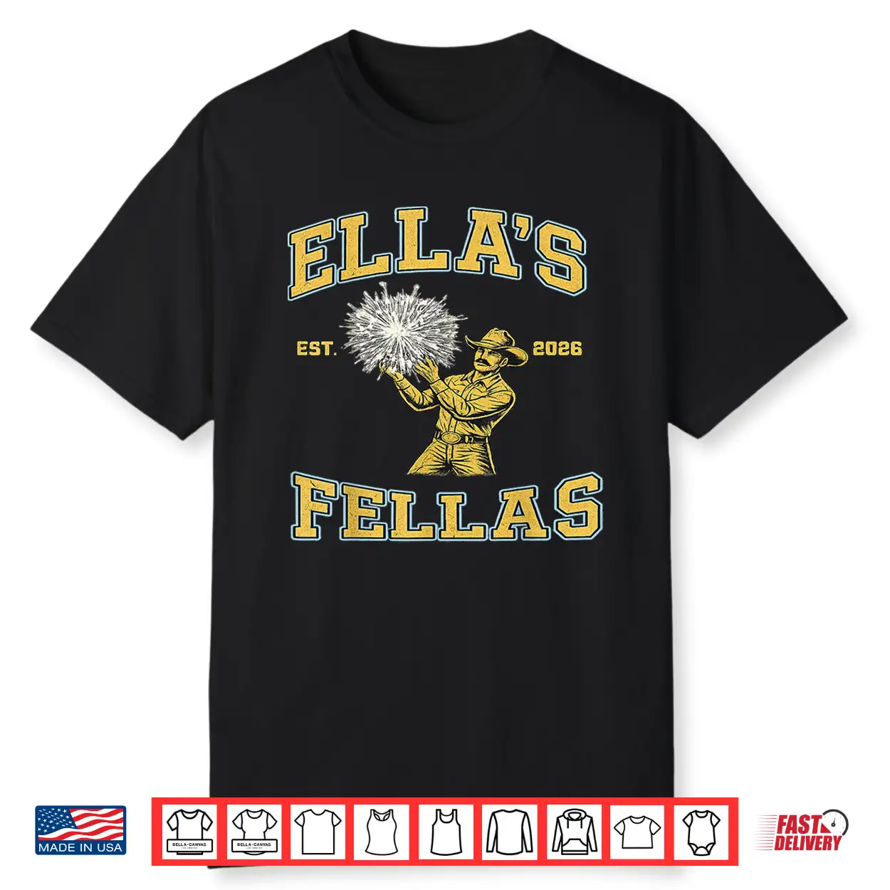 Vintage Fellas Ellas Classic Matching Squad Aesthetic Shirt Vintage Fellas Ellas Classic Matching Squad Aesthetic Shirt