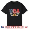 1980 And 2026 Hockey Vintage Usa Crossed Sticks Patriotic Shirt