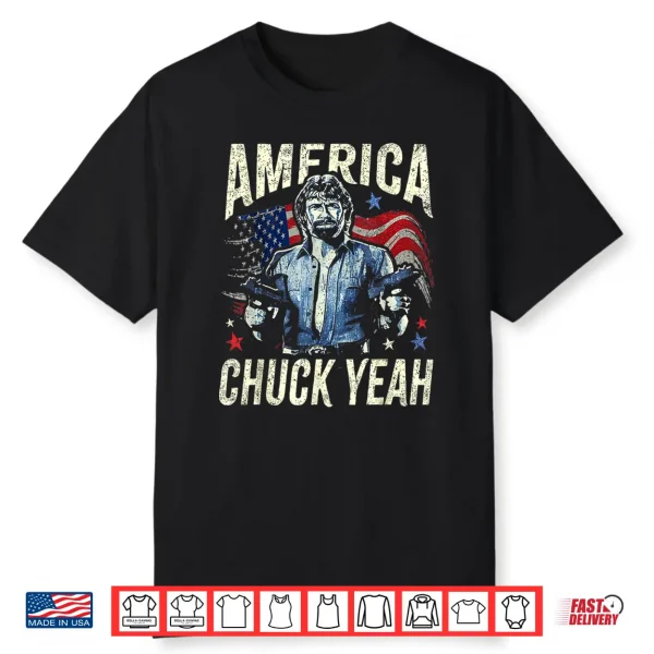 America Chuck Yeah Vintage Flag Shirt