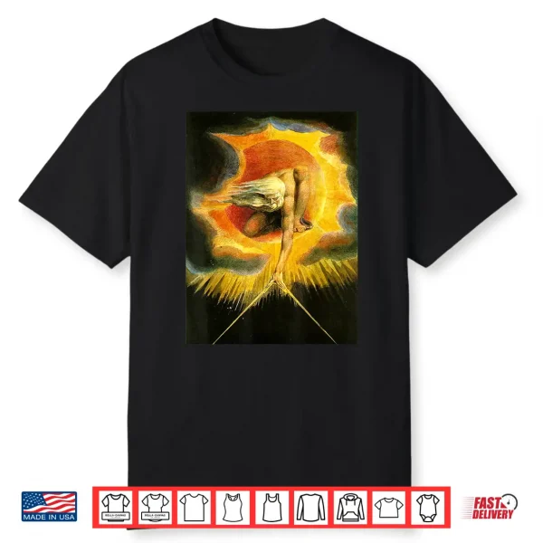 Ancient Of Days Painting By William Blake Seventeen Ninety Four Shirt