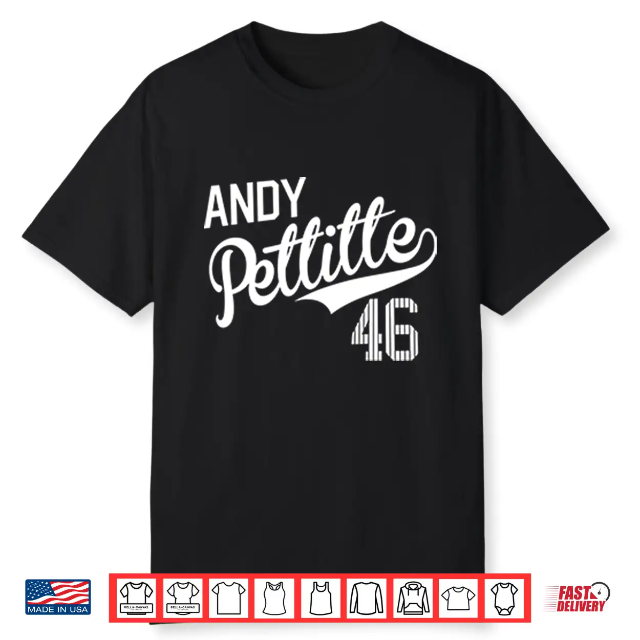 Andy Pettitte 46 Shirt Andy Pettitte 46 Shirt