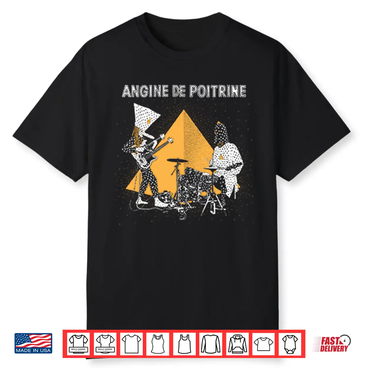 Angine De Poitrine Band Shirt Angine De Poitrine Band Shirt