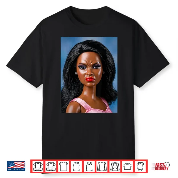 Angry Disgusted Black Doll Face Meme Reaction Meme Funny Shirt