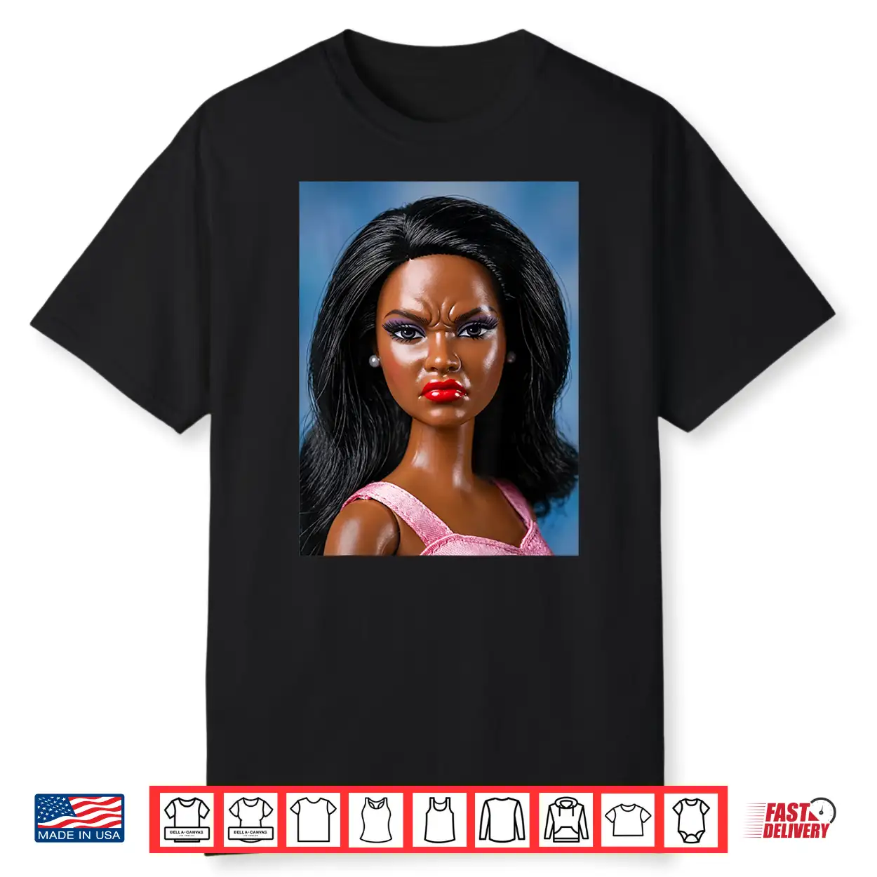 Angry Disgusted Black Doll Face Meme Reaction Meme Funny Shirt Angry Disgusted Black Doll Face Meme Reaction Meme Funny Shirt