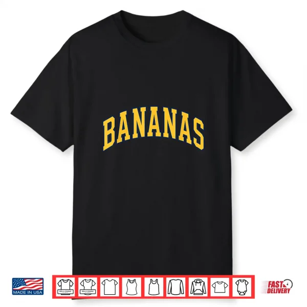 Banana Retro Throwback Popular Fruit Humor Bananas Shirt