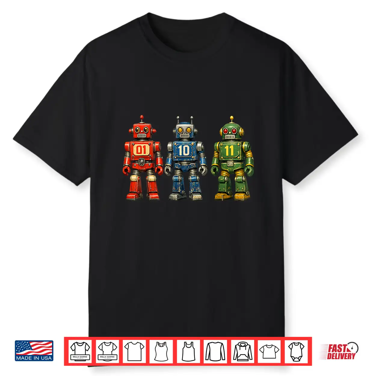 Binary Code Robot Retro 01 10 11 Programming Humor Vintage Shirt Binary Code Robot Retro 01 10 11 Programming Humor Vintage Shirt