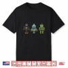 Binary Robot 01 10 11 Cute Coding Robot Kids Stem Programmer Shirt